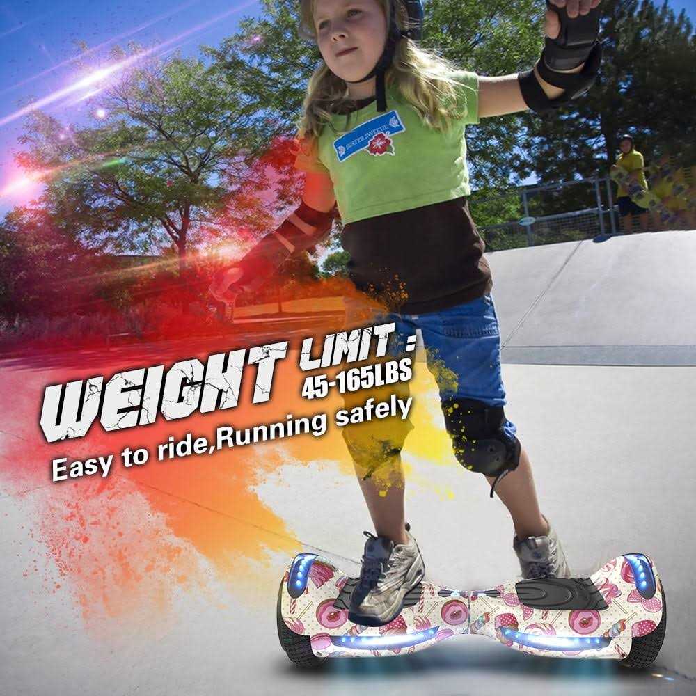Hoverboard with Bluetooth 6.5 inch Self Balancing Scooter LED Wheels k7