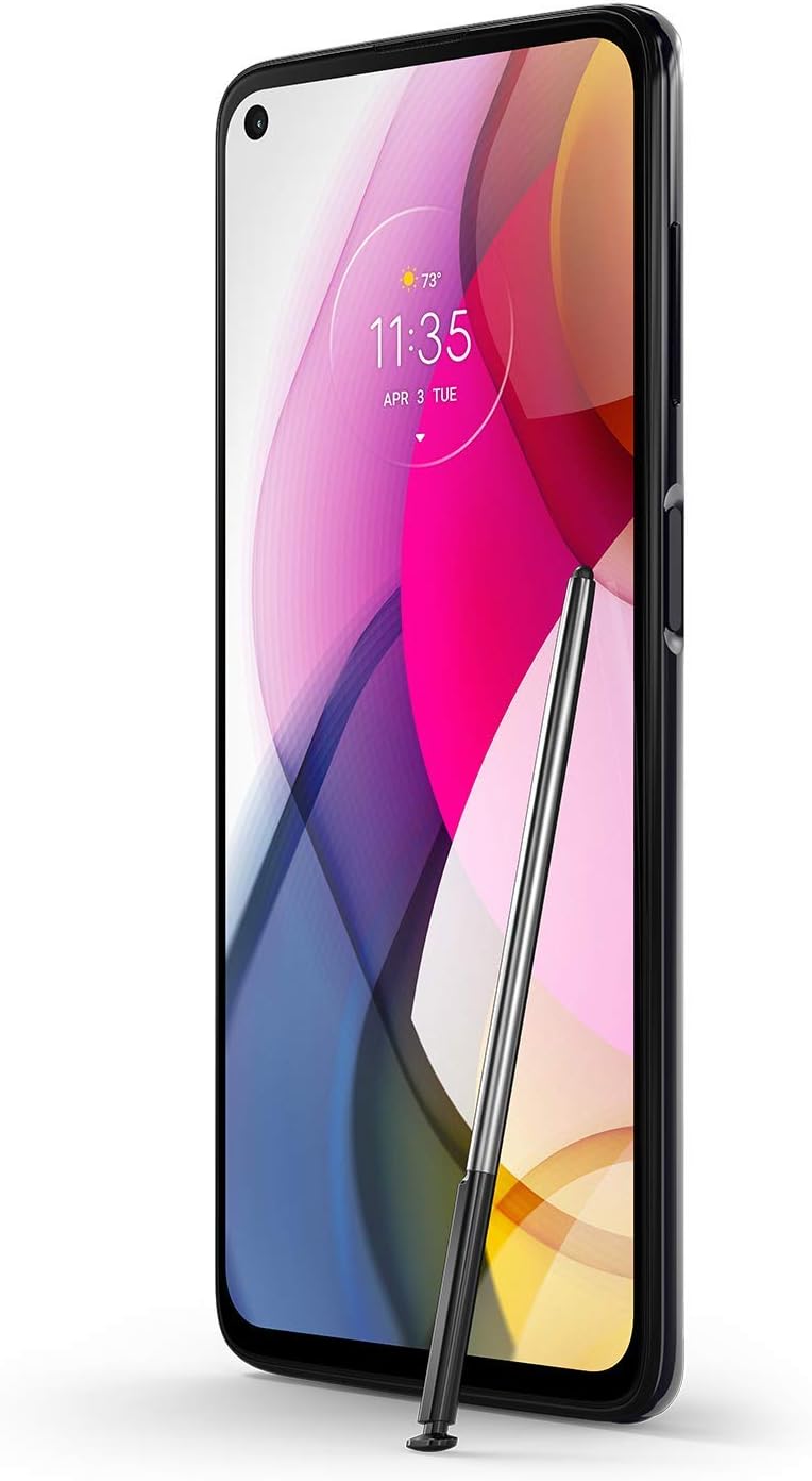 Motorola Moto G Stylus Smartphone 128GB Unlocked Black (Renewed) G592