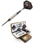 Bottelsen 25ED5R 25 G Hammer Head Devastators Steel Tip Edge Grip Dart - Black Steel 95 Percent Tungsten