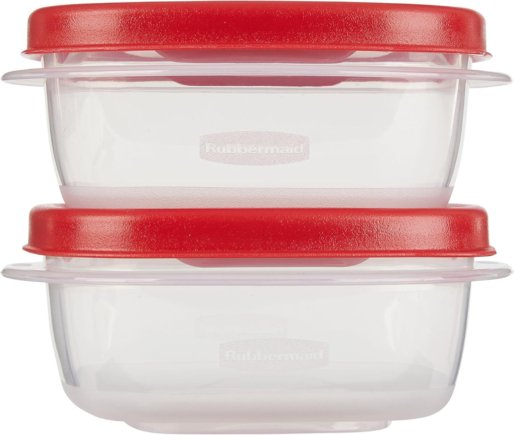 Rubbermaid Easy Find Lids Food Storage Containers, 1.25 Cup, 4-Piece Set K208969