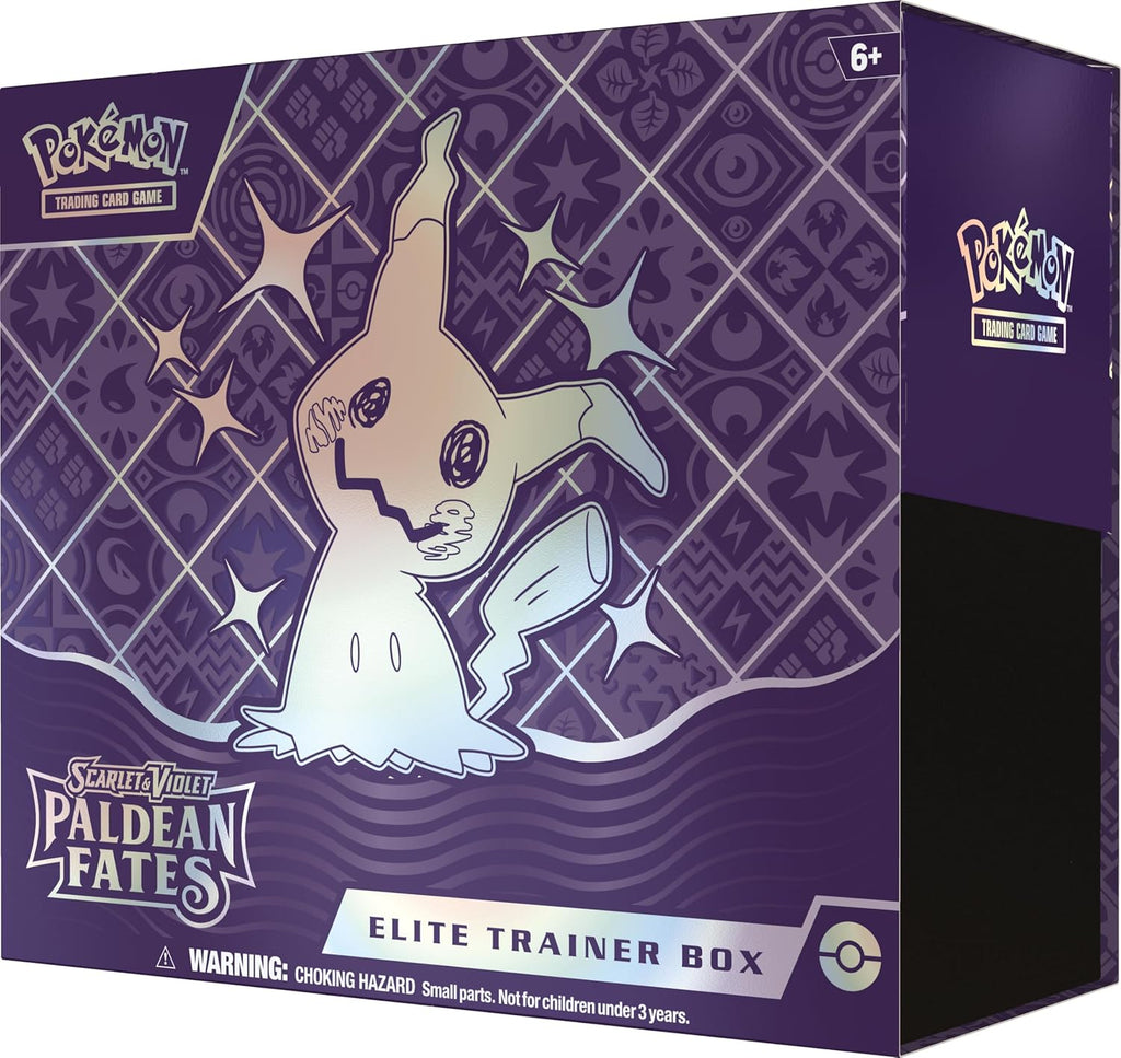 Pokemon TCG Scarlet and Violet Paldean Fates Elite Trainer Box M406810