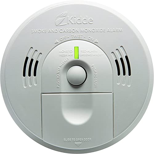 Kidde Smoke & Carbon Monoxide Detector with Voice Alerts, Battery Powered A301668