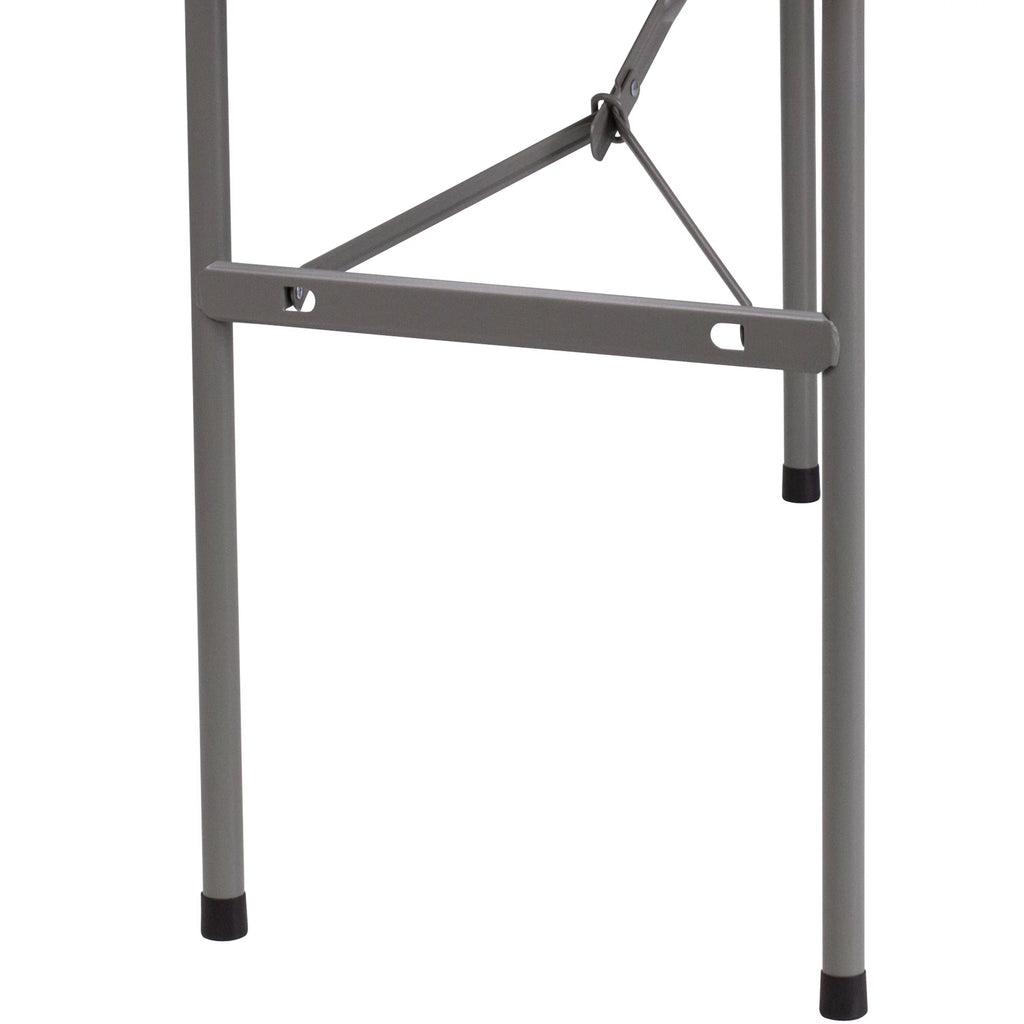 Flash Furniture 4-Foot Granite White Plastic Folding Table U771648