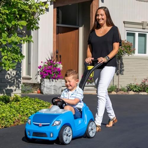 Step2 Whisper Ride II Kids Push Car, Toddler Ride-On, Pink C1820