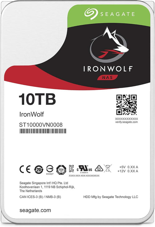 10TB NAS Internal Hard Drive CMR 3.5 Inch SATA 7200 RPM k7