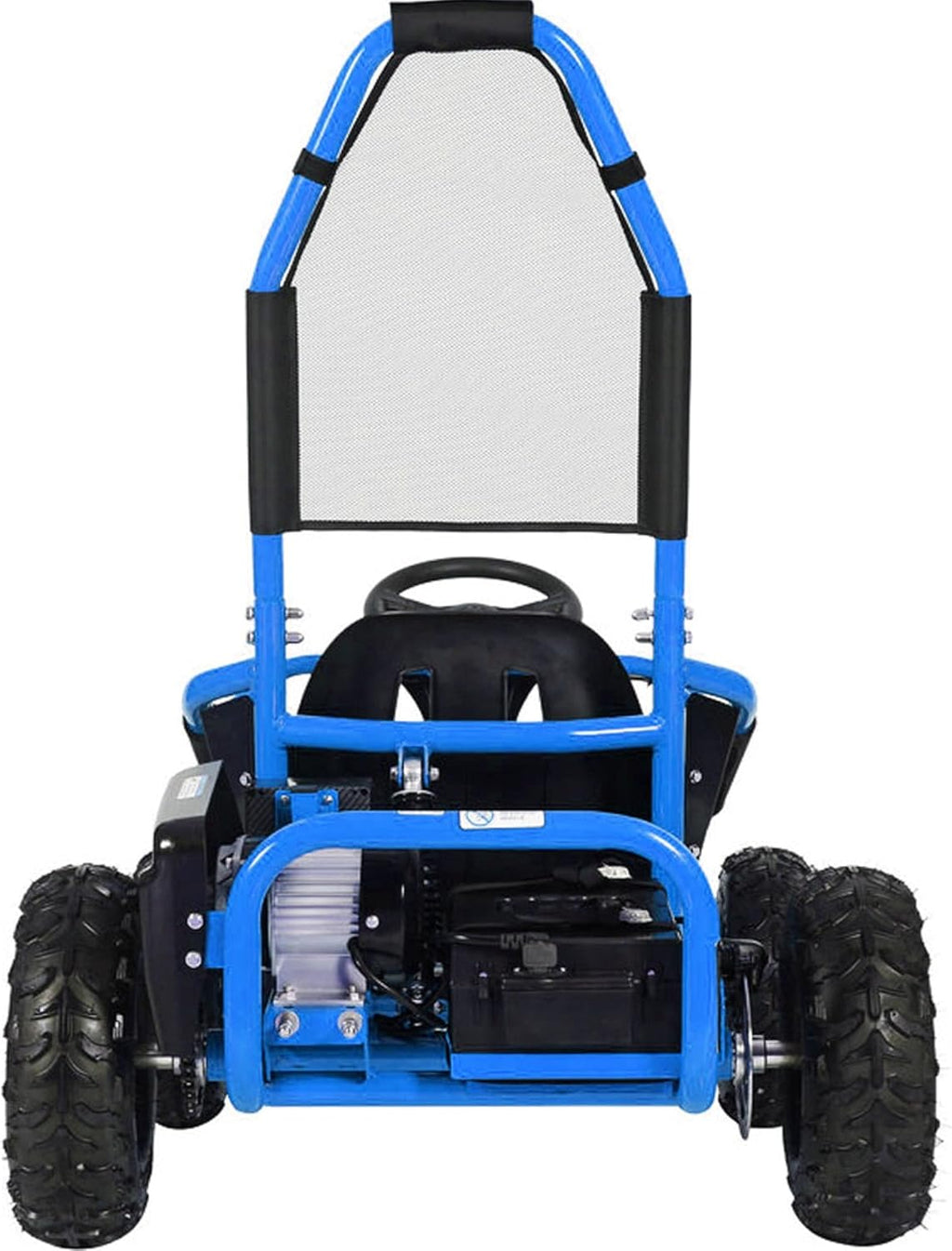 MotoTec Mud Monster Kids Electric Go Kart 48V 1000W Blue E93112