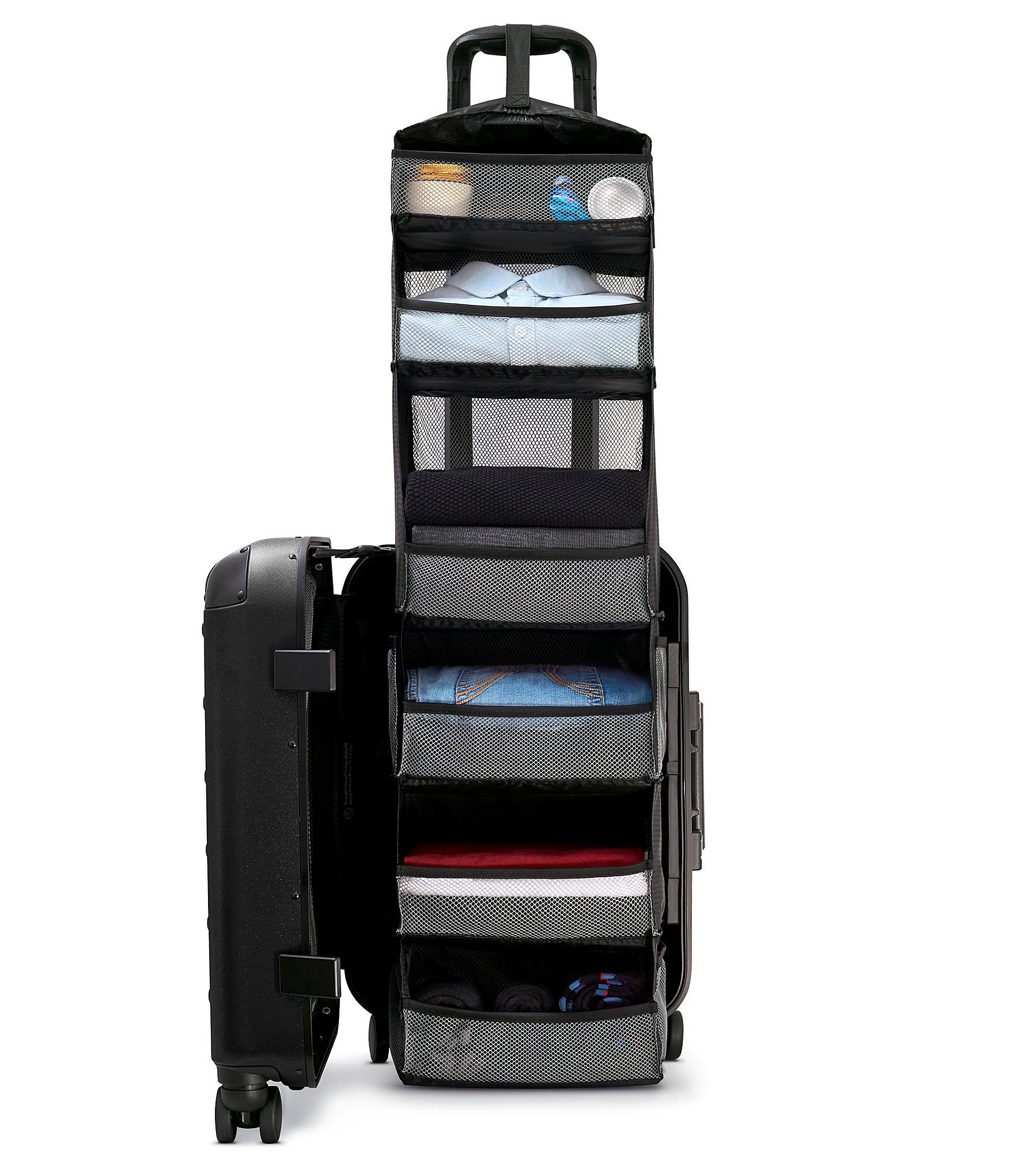 Carry-On Spinner Suitcase Blue k7