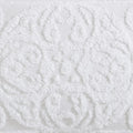 Beatrice Home Fashions Medallion Chenille Bedspread Full White V286
