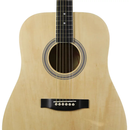 Acoustic Dreadnought Guitar 41 Inch Natural Finish k7