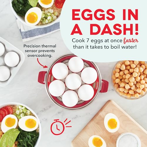 Egg Cooker 6 Capacity Electric Auto Shut Off Black a7