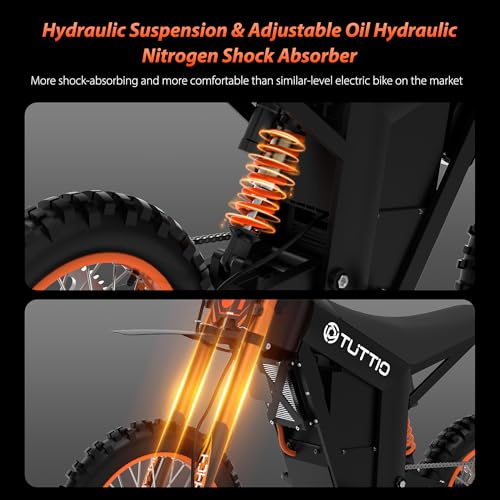 Electric Dirt Bike for Teens Adults 48V Fat Tire Off-Road Ebike k7