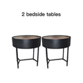 Nordic CAMA Modern Simple King Size Bed Frame Queen Bed Black Leather Wooden Double Bedroom Furniture Set Мебель Дл&
