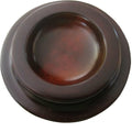 Hardwood Piano Caster Cups, Piano Casters Floor Protectors, Piano Leg Coasters in Walnut (Set of 4)