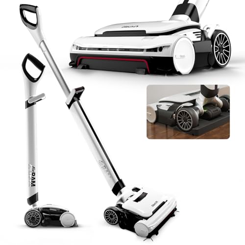 Cordless Vacuum Cleaner with Anti-Hair Wrap Brush Bar for Carpet and Hardwood Floors k7m