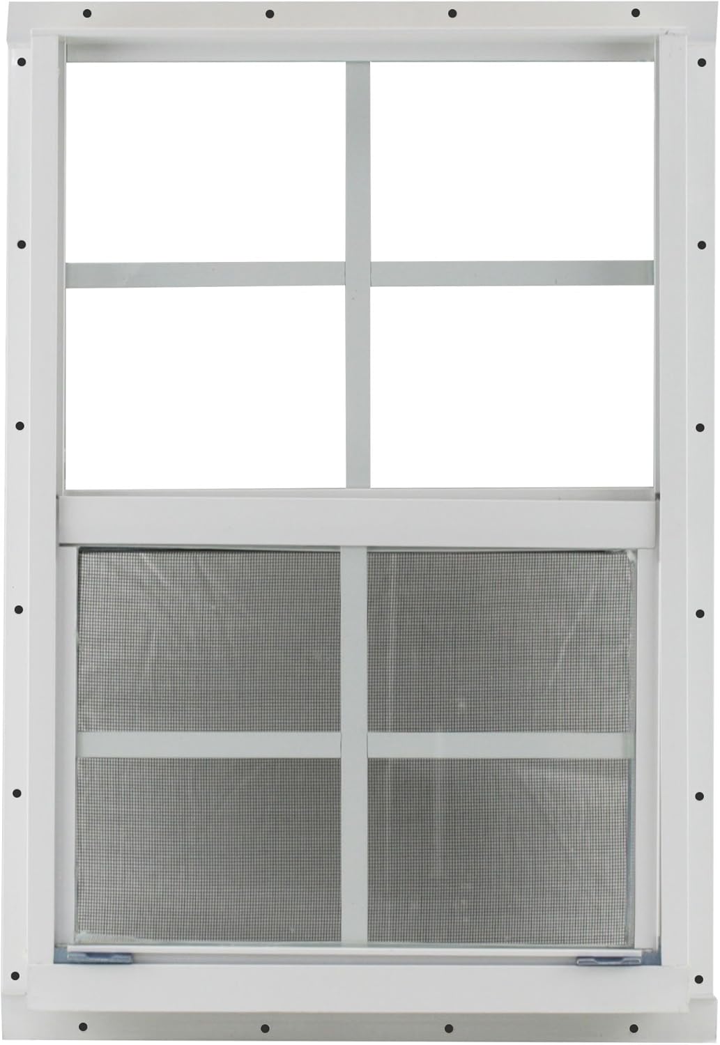Shed Windows and More 12 x 18 Playhouse Window White Flush E195730