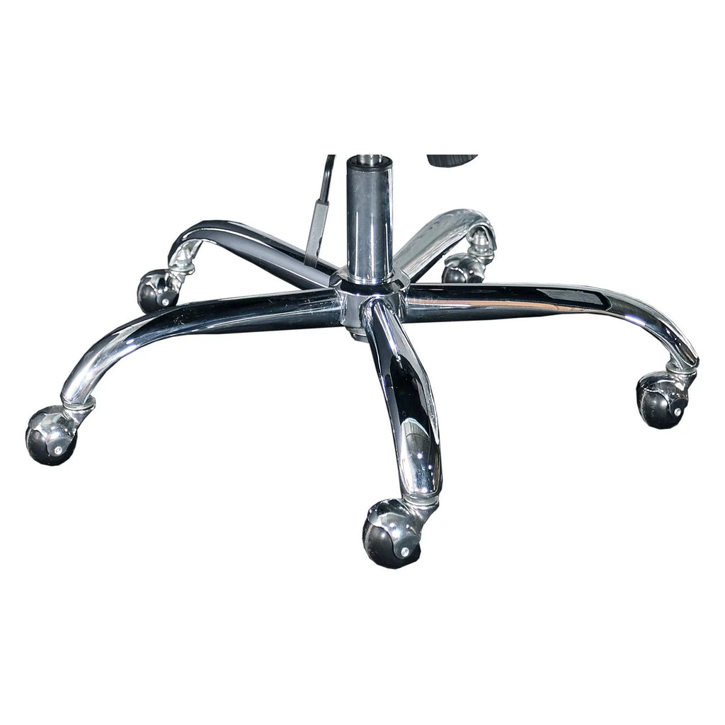 Linon Draper Executive Office Chair Chrome C356912