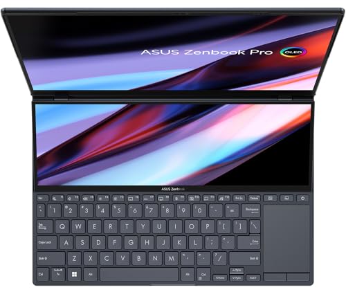 ASUS Zenbook Pro 14 Duo Laptop, Intel i9, 32GB RAM, 1TB SSD, RTX 3050 Ti M191
