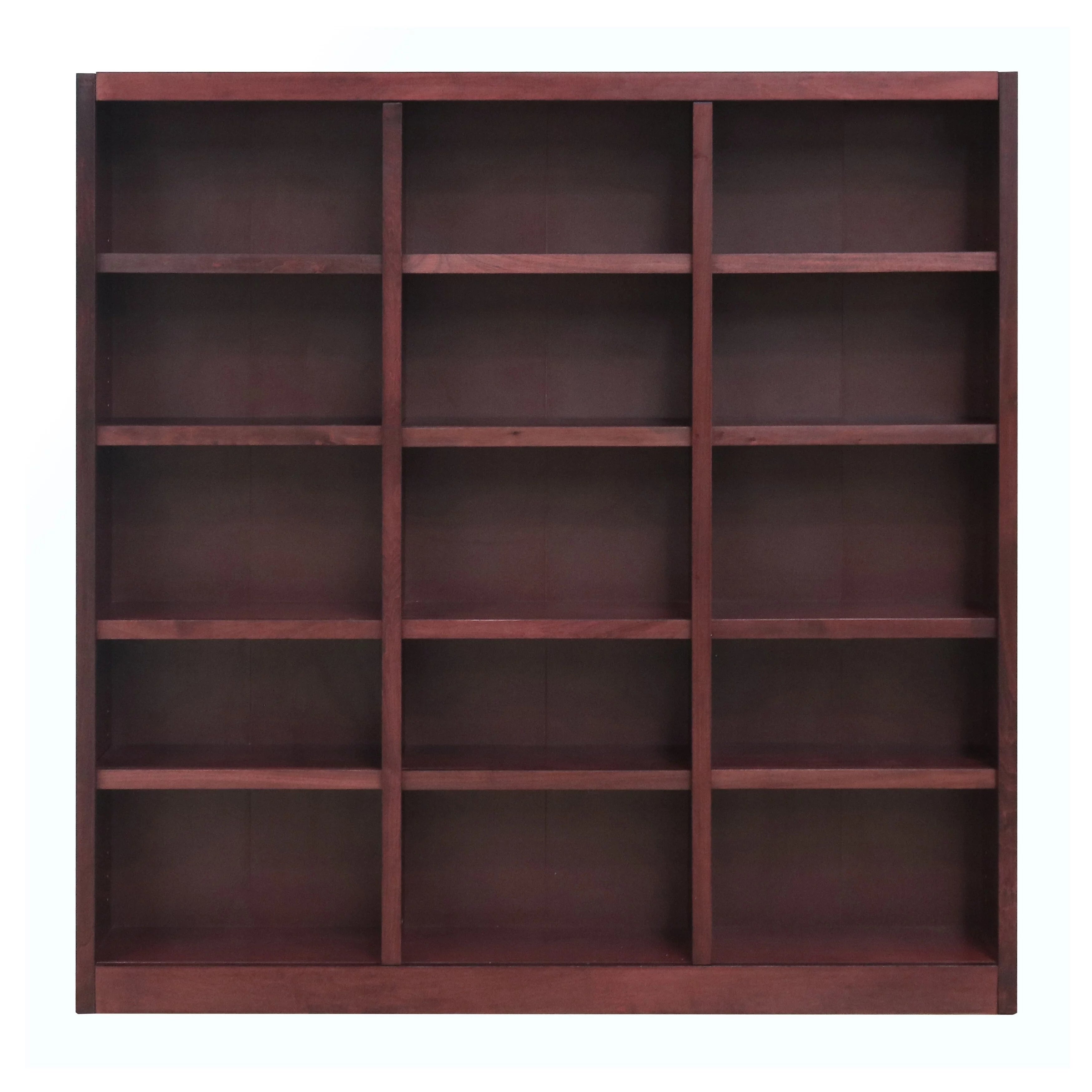 Bookcase Storage Unit Oak Finish 72 Inch a7