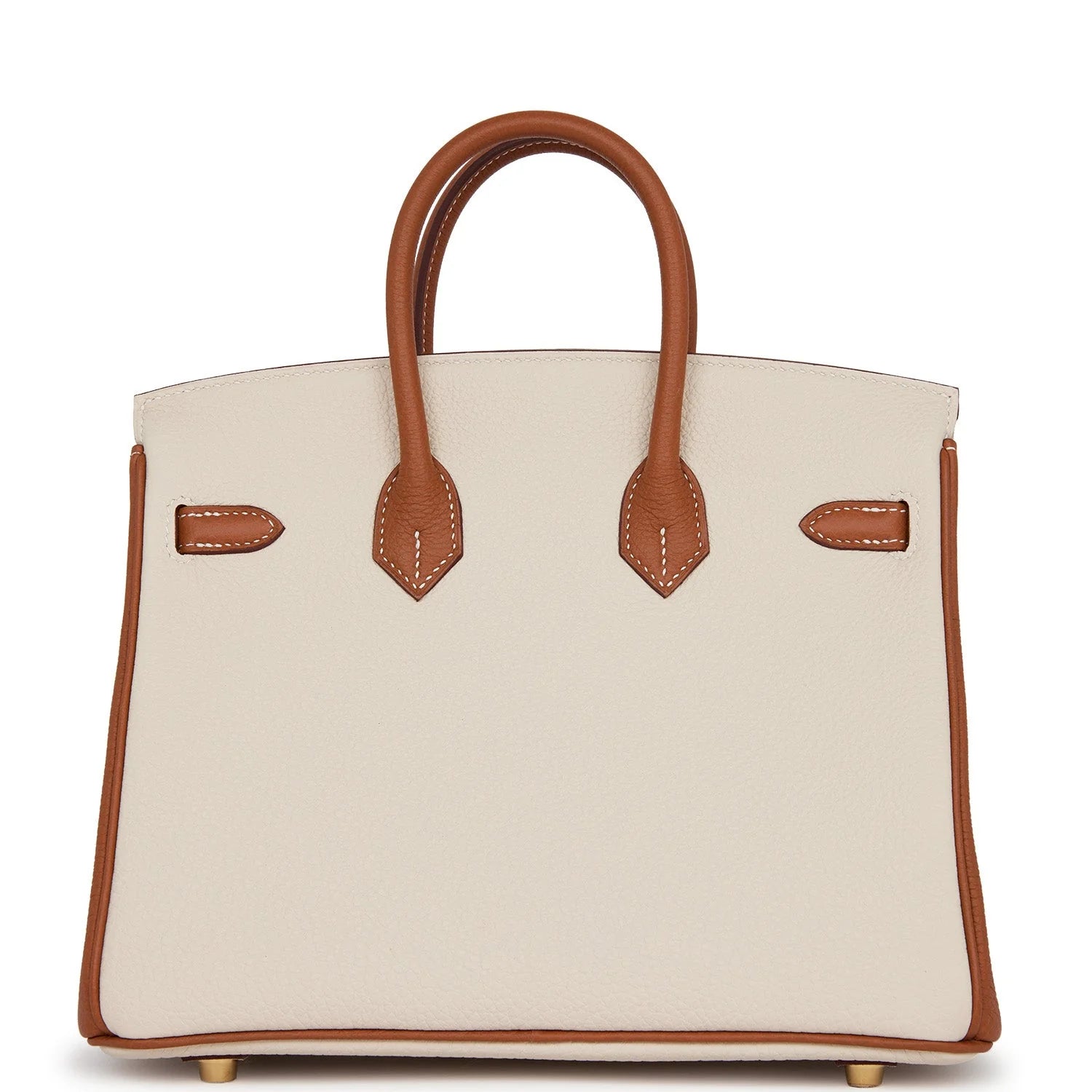 Birkin 25 Togo Leather Handbag Gold Hardware k7m