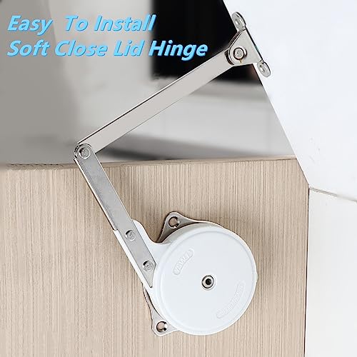 Zishengho Soft Close Toy Box Lid Hinges 2 Pack N57869