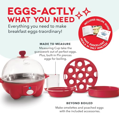 Egg Cooker 6 Capacity Electric Auto Shut Off Black a7
