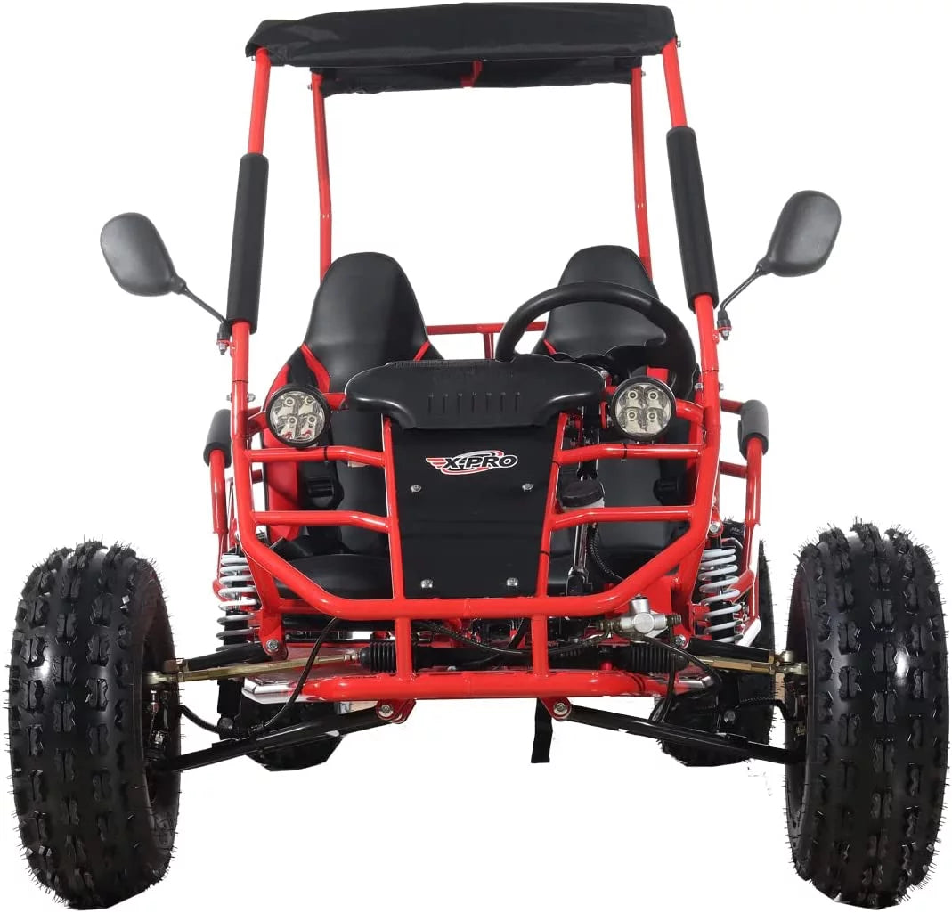 X-Pro 125cc Gas Powered Go Kart Semi-Automatic w/Reverse E1102