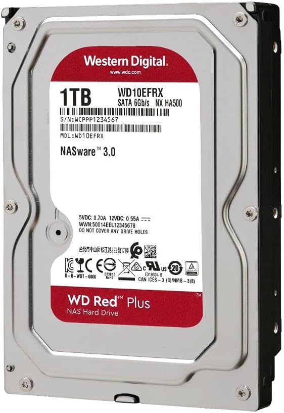 12TB NAS Internal Hard Drive HDD 7200 RPM SATA 3.5 a7