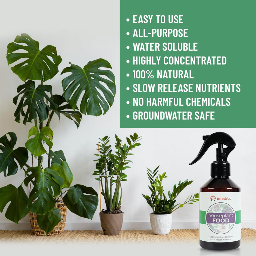 Liquid Houseplant Fertilizer Organic Indoor Plant Food 2 oz k7