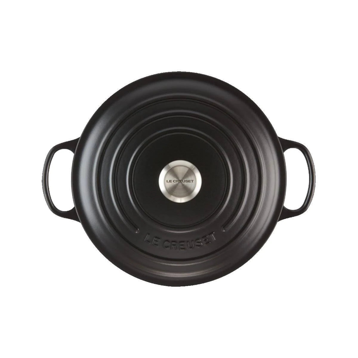 Cast Iron Casserole 22cm Satin Black k7