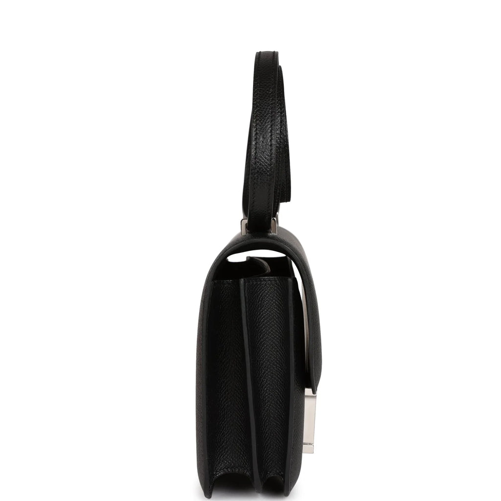 Black Epsom Leather Crossbody Bag k7