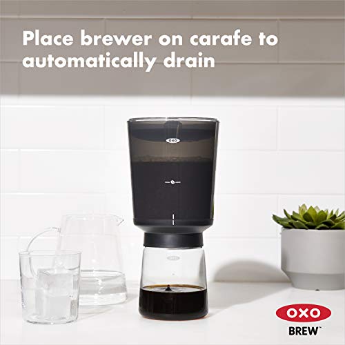 OXO Brew Compact Cold Brew Coffee Maker, Black N1298
