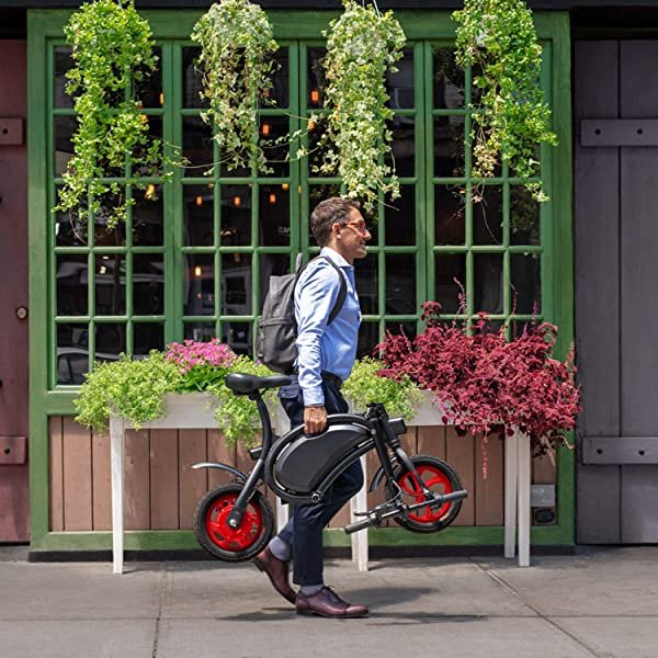 Folding Electric Bike with LCD Display and Carry Handle 7k