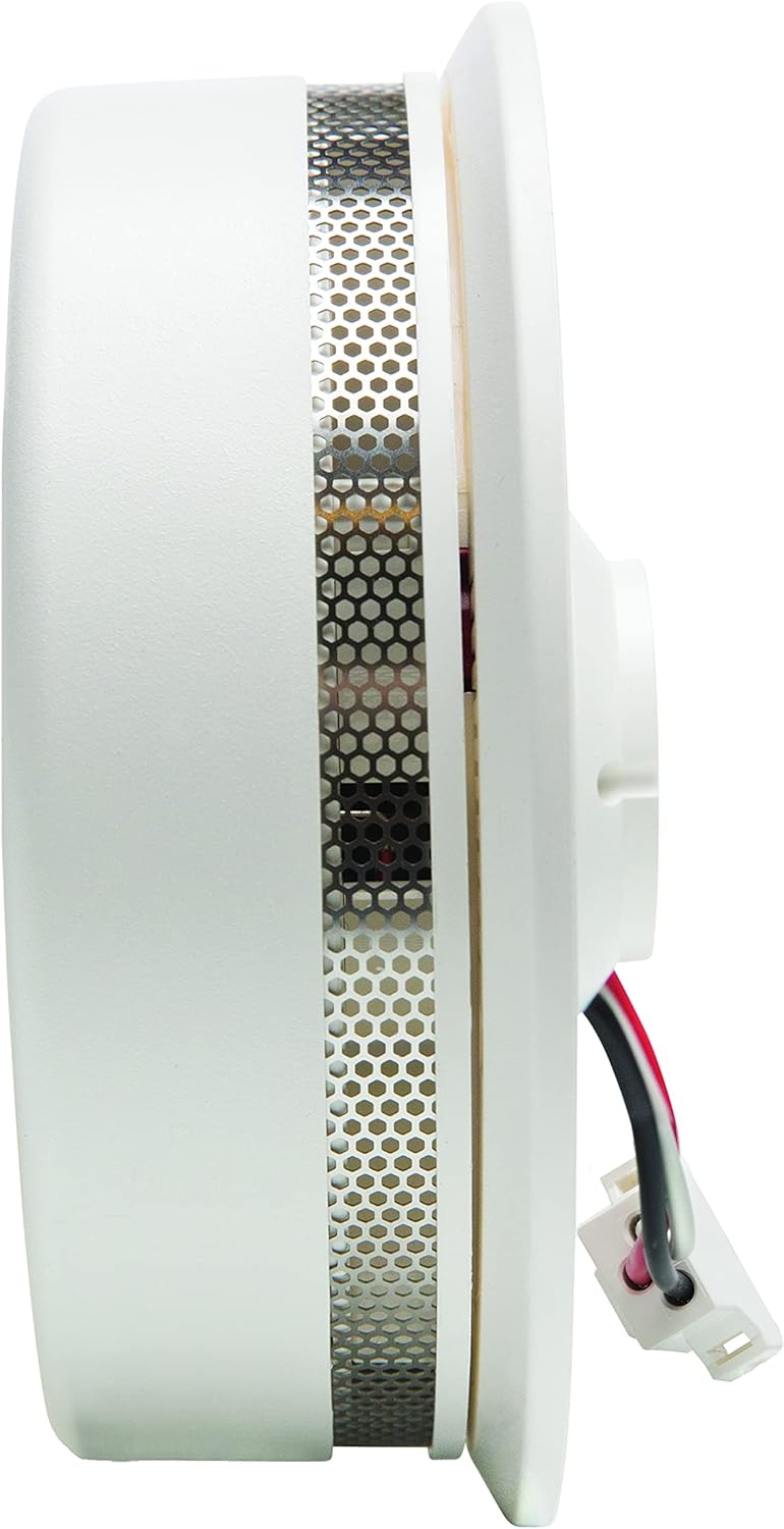 Kidde Wireless Hardwired Smoke Detector with 10-Year Battery Backup and Voice Alerts B58875