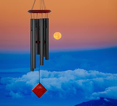 Wind Chimes Bronze Aluminum Tubes 27 Inch Outdoor Decor k7m