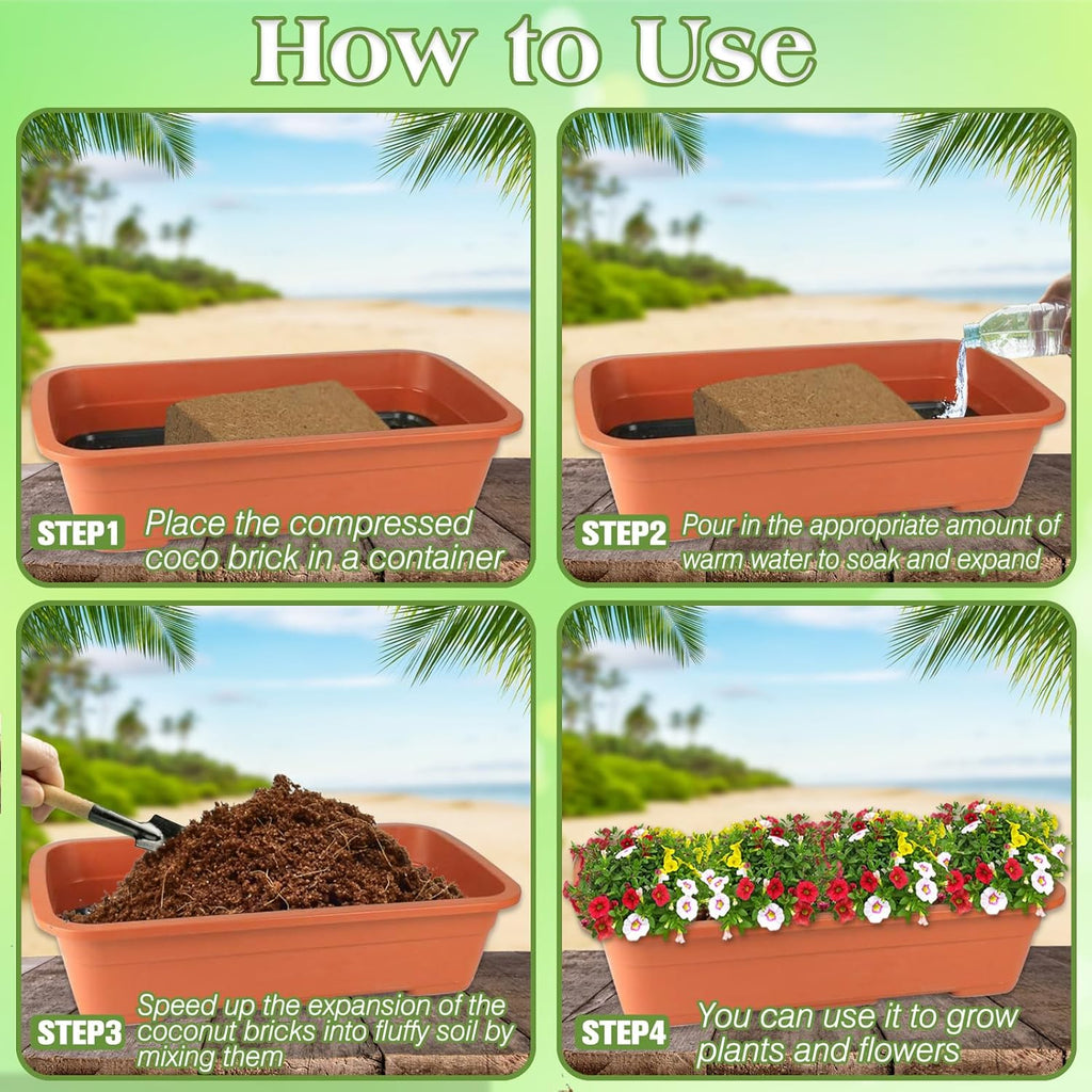 Coconut Coir Brick for Plants Gardening a7
