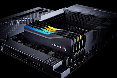 G.SKILL Trident Z5 RGB 32GB (2x16GB) DDR5 7200MT/s Desktop Memory - Matte Black K191091