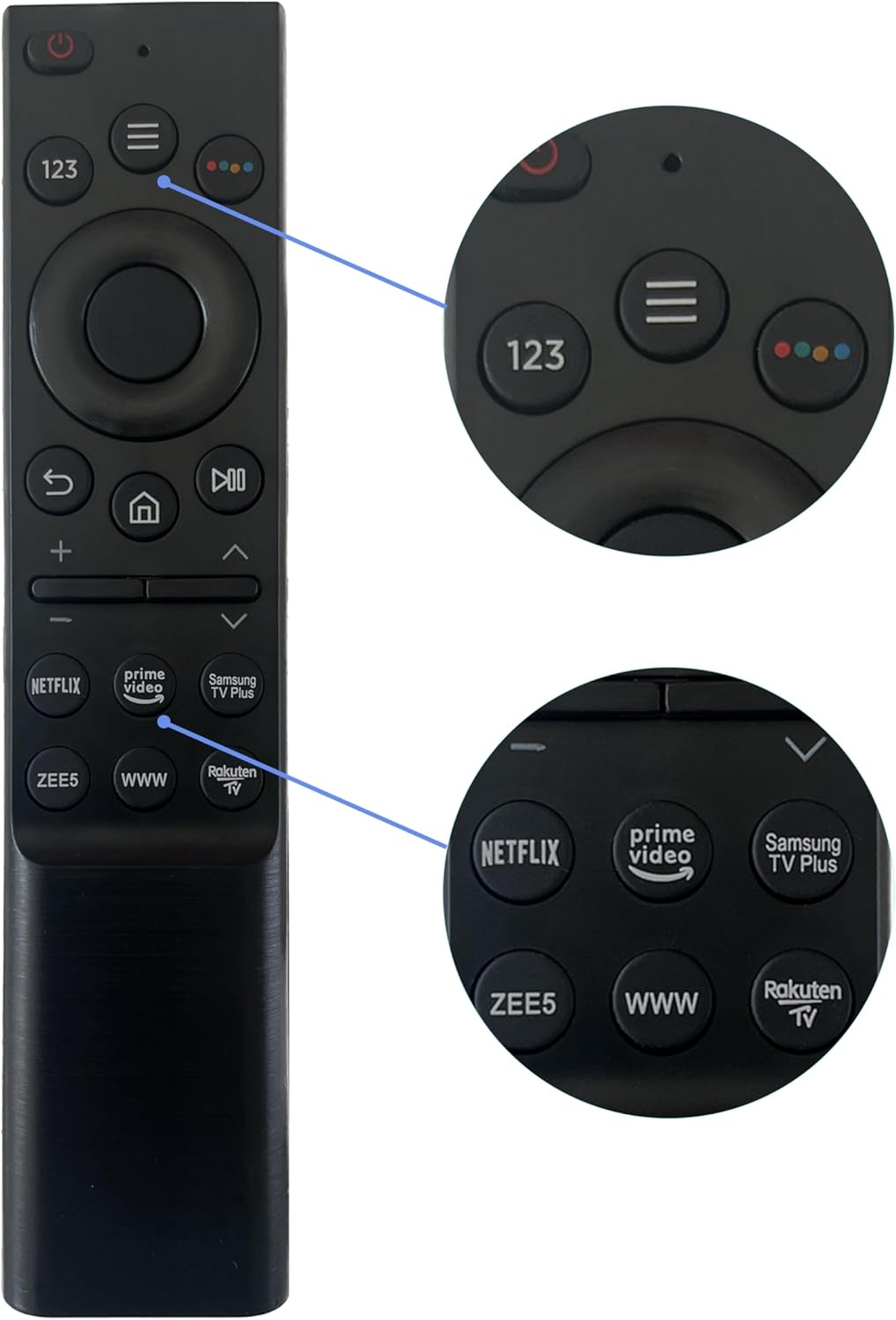 Replacement Remote Control for Samsung Smart TV BN59-01385B V333