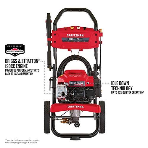 Gas Pressure Washer 3000 PSI 2.1 GPM k7