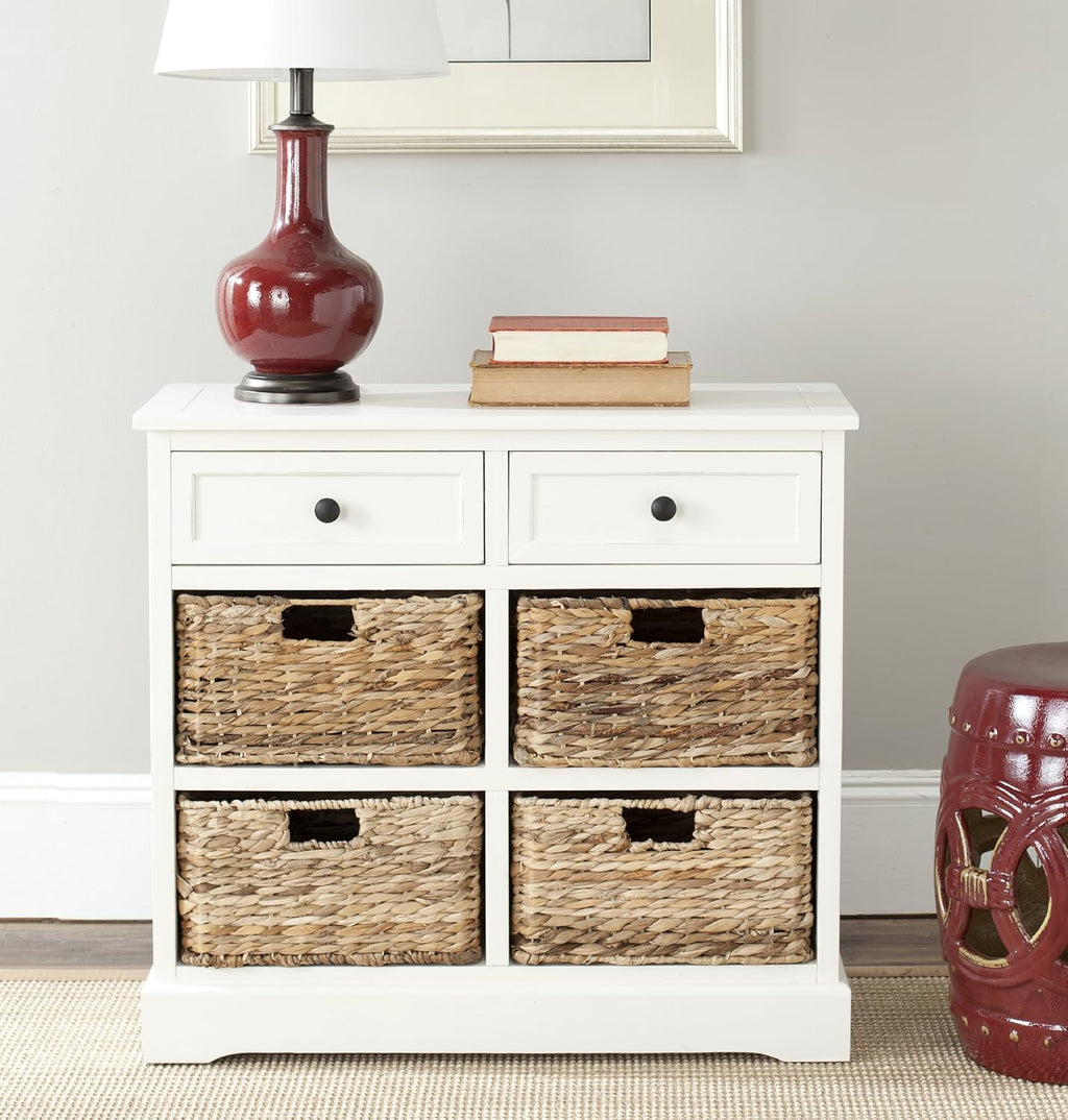 Wicker Basket Storage Unit a7