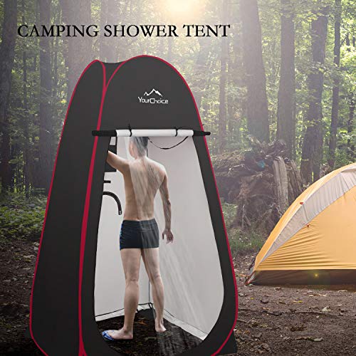 Pop Up Privacy Tent Camping Shower Changing Portable a7