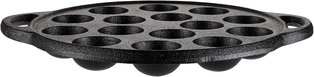 WUWEOT Non-Stick Aebleskiver Pan, Pre-Seasoned Cast Iron A549247