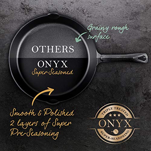 Australian Cast Iron Skillet 10 Inch Non-stick Pre-seasoned Frying Pan S933667