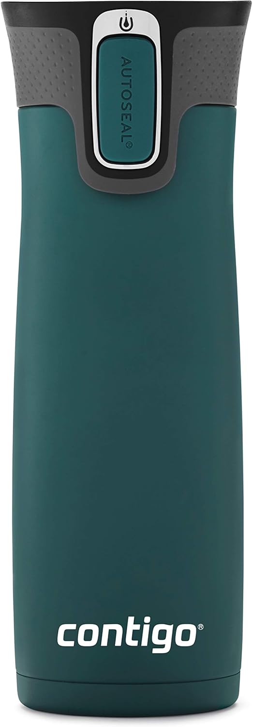 Contigo West Loop 20oz Stainless Steel Vacuum Travel Mug with Spill-Proof Lid O425