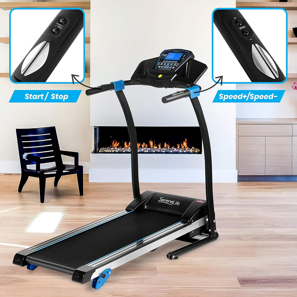 Treadmill Folding Electric 2.5 HP Indoor Running Machine k7p