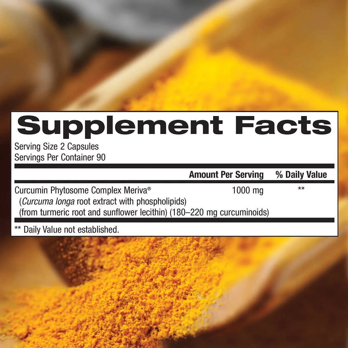 trunature Turmeric 1,000 mg, 180 Vegetarian Capsules C6359