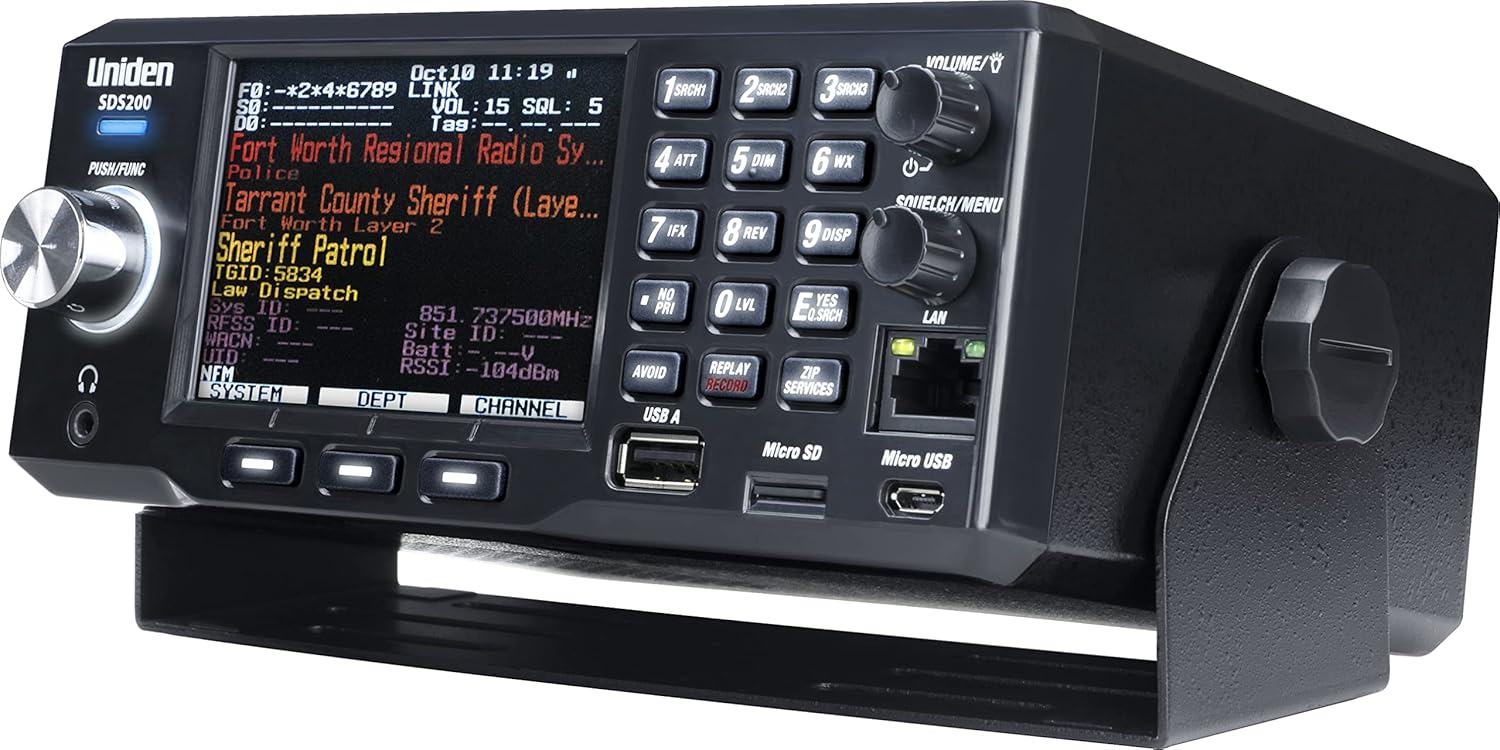 Digital Trunking Scanner with True I/Q Receiver k7m
