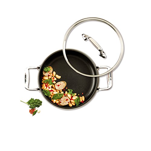 All-Clad HA1 Hard Anodized Nonstick Stockpot 4 Quart, Oven Safe H5498