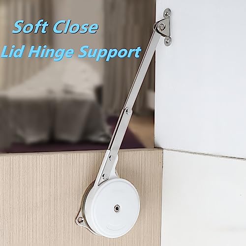 Zishengho Soft Close Toy Box Lid Hinges 2 Pack N57869