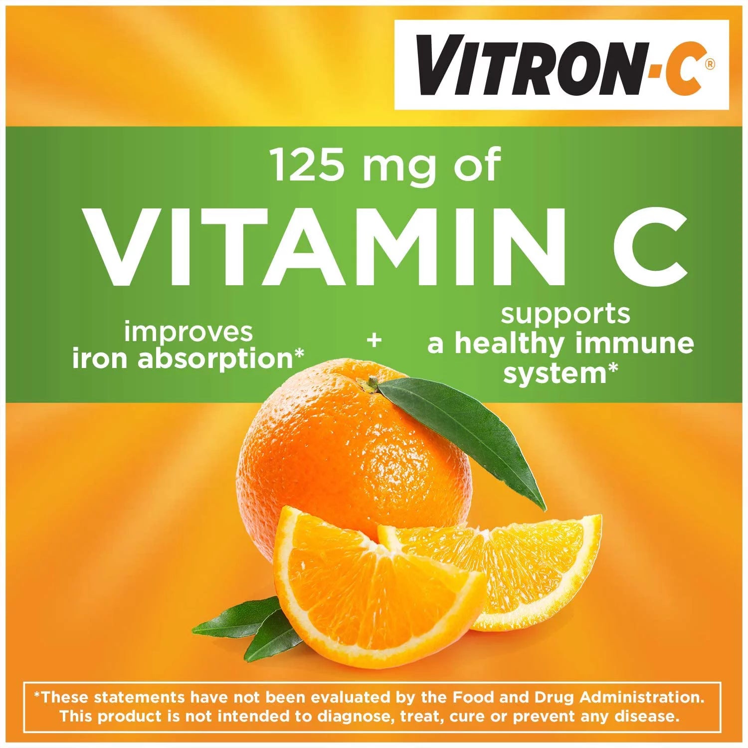 Vitron-C Coated Tablets, 60 Count (Pack of 4) N6043