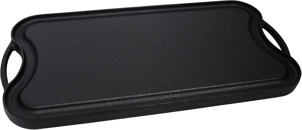 Mirro MIR-19055 Pre-Seasoned Cast Iron Reversible Grill/Griddle with Handles, 20 Inch G184927